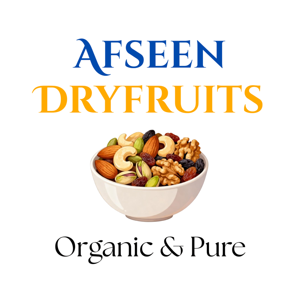 Afseen Dryfruits Logo