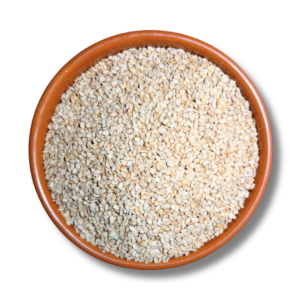 white sesame seeds (plain)